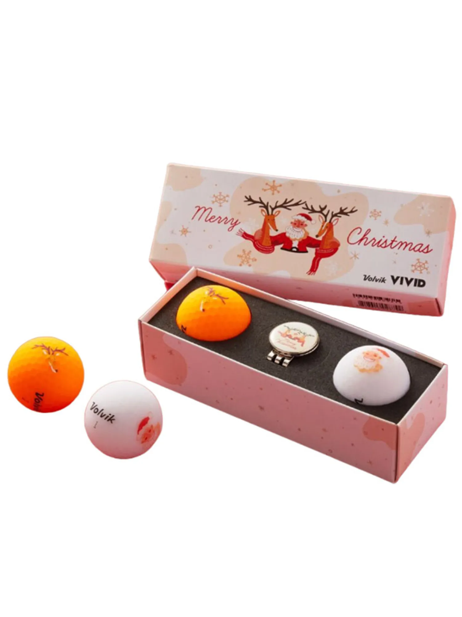 Volvik Novelty Golf Balls|Vivid Christmas Gift Set - Multi