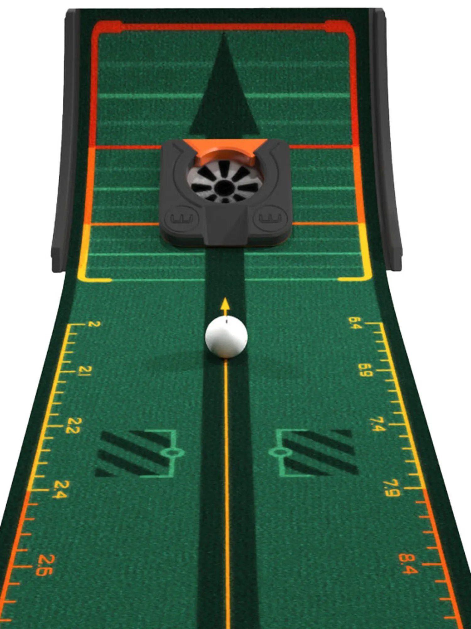 WellPutt Training Aids|Stroke Master Putting Mat - Green