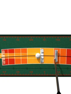 WellPutt Training Aids|Stroke Master Putting Mat - Green