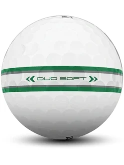 Wilson New Golf Balls|DUO Soft TRK360 Golf Balls - White/Green