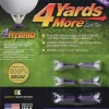 4YARDSMORE Tees|Golf Tees 6 Pack - 1.00 Inch